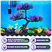 Albero Finto Viola Per Acquario Con Arbusti Colorati - Decorazione Vivace E Realistica - Foto miniatura 3