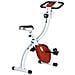 Cyclette Magnetica Pieghevole a 8 Livelli di Resistenza con Seduta Regolabile, in Acciaio, 97x43x110 cm, Rosso - Foto miniatura 1