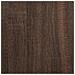 Tavolino Rovere Marrone 60,5x60,5x30 Cm In Truciolato E Metallo - Foto miniatura 7