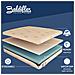 Materasso Memory Foam 15&plus; 5 cm Sfoderabile Aloe Vera Piazza e mezza misura 120x200 cm - Foto miniatura 3