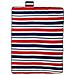 Tovaglia Picnic Pieghevole Strisce Rosse Blu 200x150 cm Velluto - Foto miniatura 1