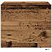 Comodino con LED Montato a Parete in Legno Antico 50x39x41 cm - Foto miniatura 6