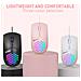 Mouse Ottico Cablato Rgb A 7 Colori Con Interfaccia Type-c Da 1,5 M Pink - Foto miniatura 6