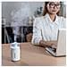 Umidificatore Atmosfera Colorata Grande Capacità Con Luce Gradiente A 7 Colori, Ideale Per Casa E Auto White - Foto miniatura 4