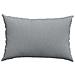 Cuscini da Divano 2 pcs Grigio chiaro 60 x 40 cm Tessuto - Foto miniatura 6