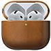 Custodia Per Airpods 4 Modello Modern Leather Antishock, Marrone Chiaro - Foto miniatura 1