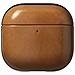 Custodia Per Airpods 4 Modello Modern Leather Antishock, Marrone Chiaro - Foto miniatura 2