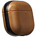 Custodia Per Airpods 4 Modello Modern Leather Antishock, Marrone Chiaro - Foto miniatura 3
