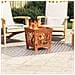 Dischi Quadrati 4 pcs Argento 80 x 50 cm Alluminio - Foto miniatura 2