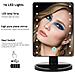 Specchio Per Trucco Led Con 16 Luci - Specchio Da Tavolo Portatile Black - Foto miniatura 2