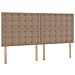 Letto con Contenitore Cappuccino 200 x 200 cm Pelle Sintetica - Foto miniatura 9