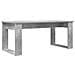 Set di Tavolini da Caffè 2 pcs Grigio cemento Legno multistrato - Foto miniatura 6