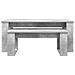 Set di Tavolini da Caffè 2 pcs Grigio cemento Legno multistrato - Foto miniatura 8