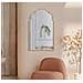 Specchio Con Cornice Classico 6-rosa-mdf-100x62x1 Cm - Foto miniatura 7