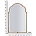 Specchio Con Cornice Classico 6-rosa-mdf-100x62x1 Cm - Foto miniatura 8