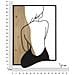 Decorazione In Metallo E Legno Donna-marrone-metallo-60x2x90 Cm - Foto miniatura 6