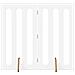 Recinto pieghevole per animali 2 pcs Bianco 100,5 x 38 x 90 cm - Foto miniatura 1