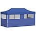 Tenda Party Blu 291 x 580 x 315 cm Tessuto Oxford - Foto miniatura 7