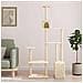 Albero per gatti con pali per graffiare in sisal Crema 177,5 cm - Foto miniatura 2