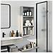 Armadio da bagno a muro Sonoma grigia 30 x 10 x 60,5 cm - Foto miniatura 2