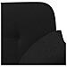 Loveseat con bottoni imbottiti Nero 120 x 65 x 79 cm Tessuto - Foto miniatura 7