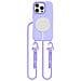 Custodia Con Cavo Iphone 16 Pro Max - Viola - Foto miniatura 1