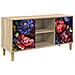 Mobile TV KIEL 102 x 33 x 50 cm Sonoma Legno ingegnerizzato - Foto miniatura 1