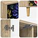 Mobile TV KIEL 102 x 33 x 50 cm Sonoma Legno ingegnerizzato - Foto miniatura 7