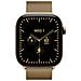 Watch Series 12 GPS + Cellular, cassa 42 mm in titanio color oro brillante con loop in maglia milanese color oro brillante, OLED, Touch screen, 64 GB, Wi-Fi, GPS - Foto miniatura 2
