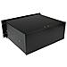 Cassetto archiviazione in acciaio 4U colore nero per rack 19'' e armadi - Foto miniatura 2