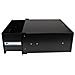 Cassetto archiviazione in acciaio 4U colore nero per rack 19'' e armadi - Foto miniatura 3