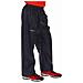 Kids Stormbreak Overtrousers Blu Scuro Pantalone Impermeabile Bambini Taglia 9/10a - Foto miniatura 4