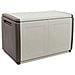 Baule Portatutto - Cm 54 X 53 X H 57 - Tortora Ecru - Foto miniatura 2