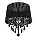 Lampadario In Cristallo Nero Evans - Foto miniatura 6