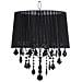Lampadario In Cristallo Nero Evans - Foto miniatura 27