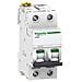 Interruttore Magnetotermico 2p 6a 10ka C 2 Moduli A9f89206 - Foto miniatura 1