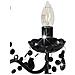 Lampadario Con Perline Nero Tondo 3 E14 - Foto miniatura 4