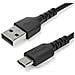 1m Durable Usb 2.0 To Usb C Cable Black Aramid Fiber - Foto miniatura 1