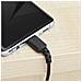 1m Durable Usb 2.0 To Usb C Cable Black Aramid Fiber - Foto miniatura 6