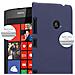 Custodia Compatibile Con Nokia Lumia 520 In Frosty Azzurro - Hard Case Coperchio Protettivo In Frosted Look Contro I Graffi E Gli Urti - Foto miniatura 4