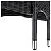Set In Rattan Lucerna 2 + 1 Inclusi Rivestimenti In 2 Colori - Nero - Foto miniatura 3