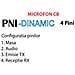 Microfono Dinamico A 4 Pin Per Stazione Radio Cb - Foto miniatura 5