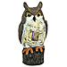 Difensori Decoy Owl (gufo Fascia Deterrente Per Giardini Uccello Scarer)  - Foto miniatura 1