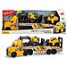 Dickie - Camion A Ruota Libera Volvo Da 70 Cm + 2 Veicoli Da Cantiere. - Foto miniatura 1