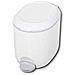 Premium Deluxe Bagno Pedal Bin Con Interno Da 35 Litri Bianco Grigio 29 X 185 X 23 Centimetri - Foto miniatura 1