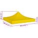 Tetto Per Tendone Per Feste 2x2 M Giallo 270 G / m - Foto miniatura 2