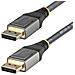 Cavo DisplayPort 1.4 Supporto Video Ultra HD 4K per Monitor / Display da 2 metri Colore Grigio / Nero  - Foto miniatura 1