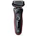 Series 5 Wet & Dry 50-R1000S Rasoio Elettrico Ricaricabile Colore Nero / Rosso - Foto miniatura 1