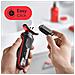 Series 5 Wet & Dry 50-R1000S Rasoio Elettrico Ricaricabile Colore Nero / Rosso - Foto miniatura 5