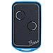 Trasmettitore 2 Canali Codice Fisso Innesto Quarzo 30.900 Mhz Autoapprendente Automazione Cancelli Boss-qc2-b - Blu - Foto miniatura 1